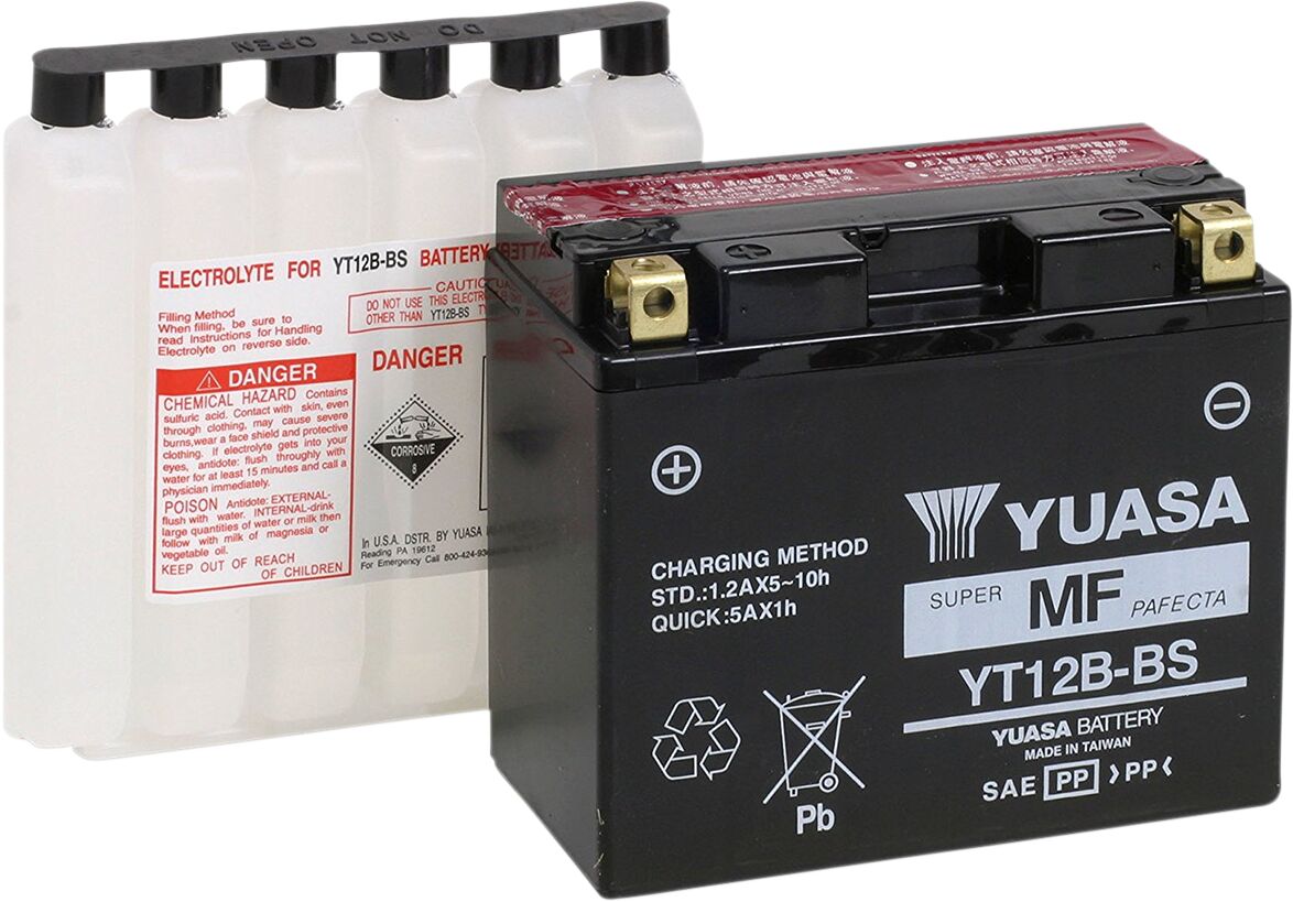 Batterier — Yuasa YT12B-BS(CP)