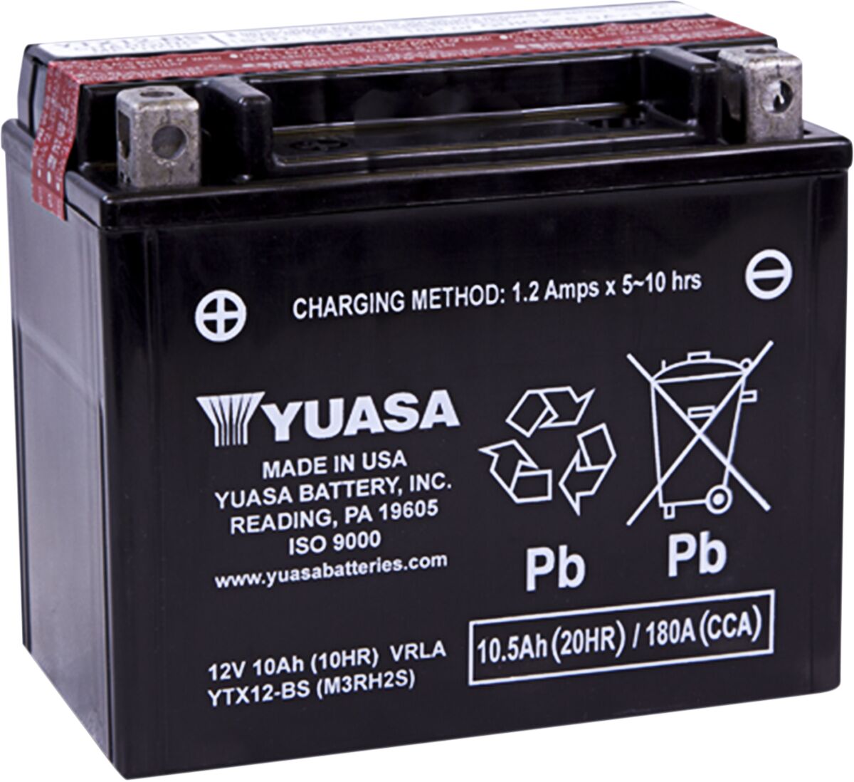 Batterier — Yuasa YTX12-BS(CP)