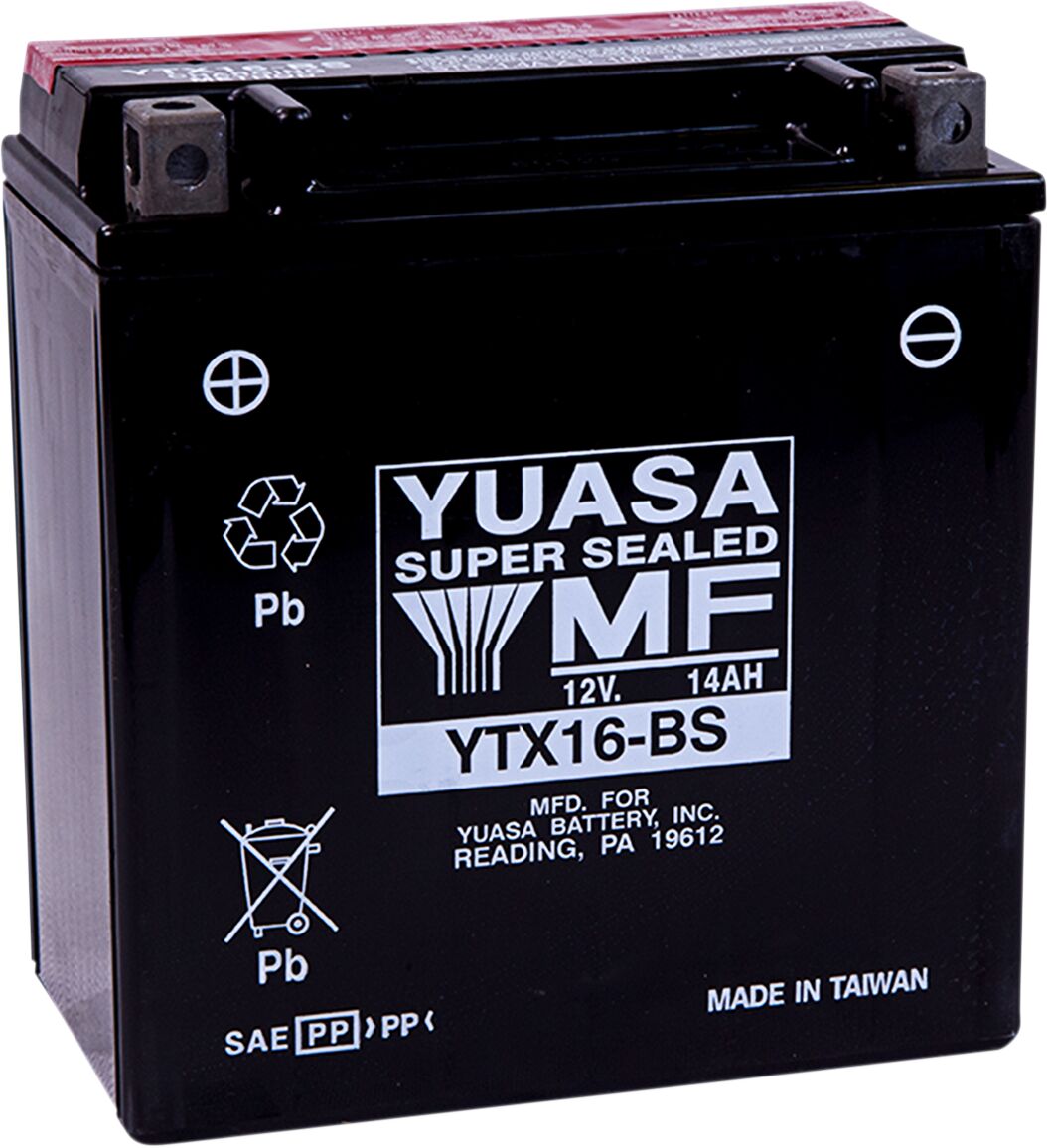 Batterier — Yuasa YTX16-BS(CP)