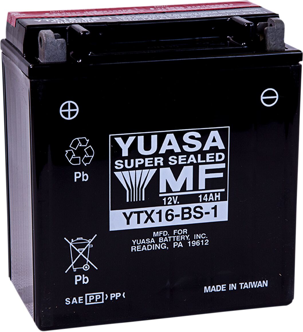 Batterier til Suzuki — Yuasa YTX16-BS-1(CP)