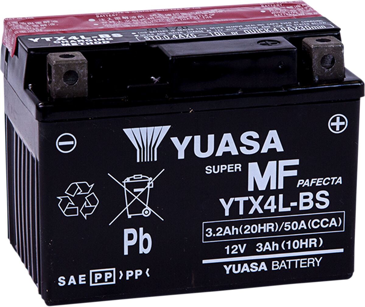 Batterier — Yuasa YTX4L-BS(CP)