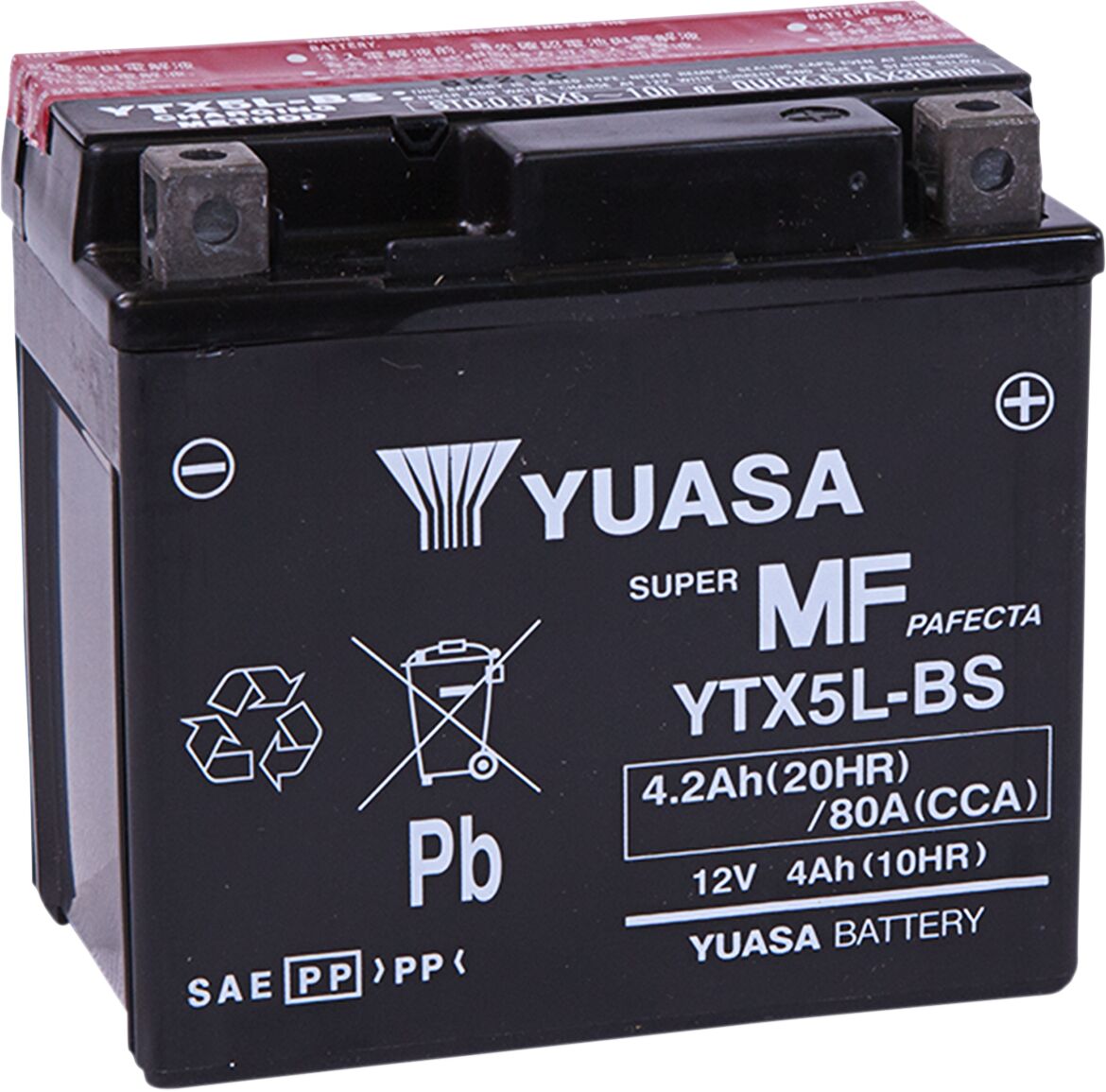 Batterier — Yuasa YTX5L-BS(CP)