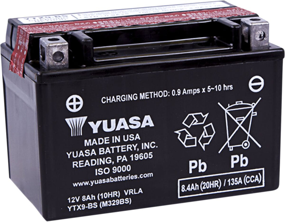 Batterier — Yuasa YTX9-BS(CP)