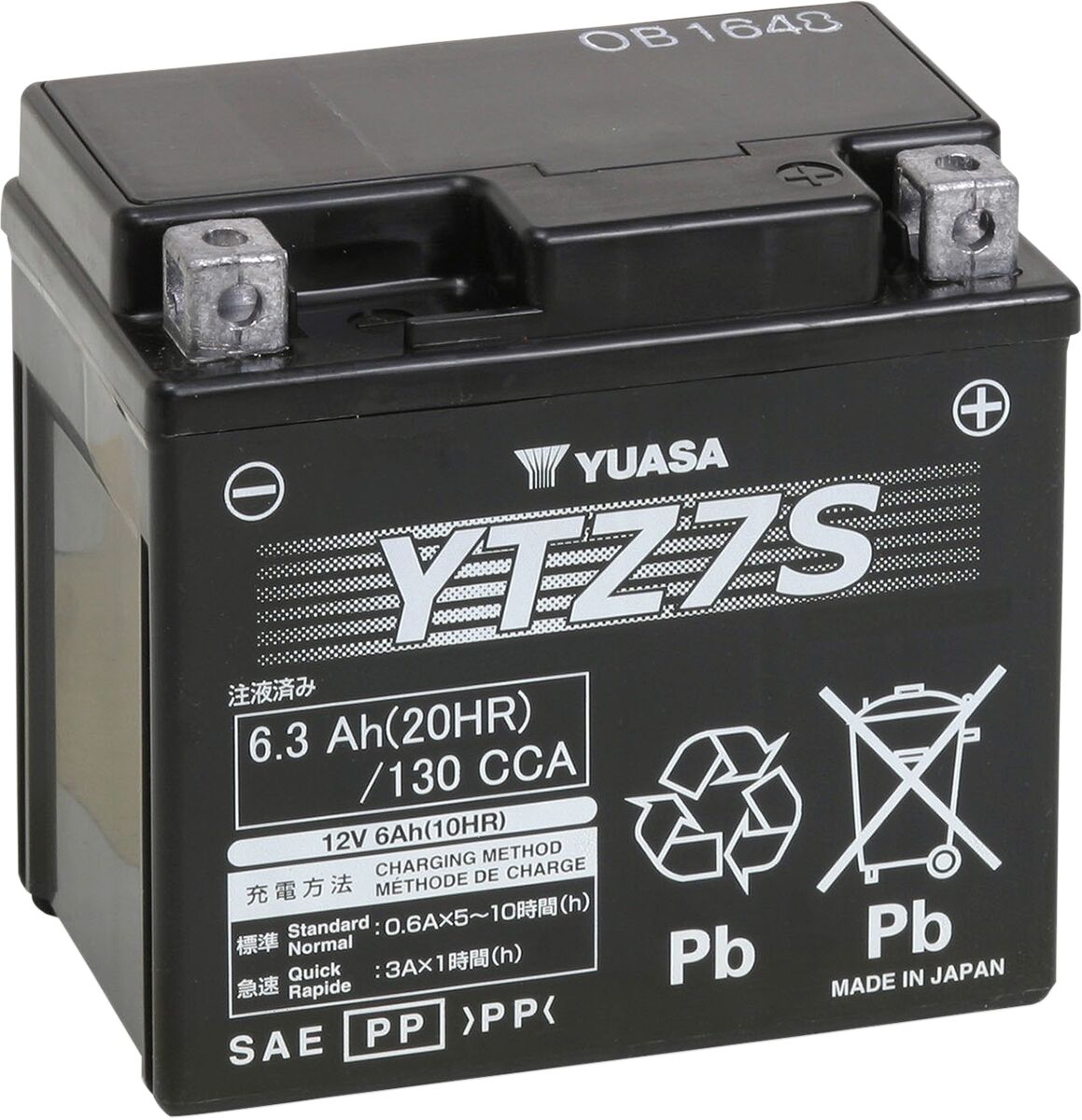 Batterier — Yuasa YTZ7S(WC)
